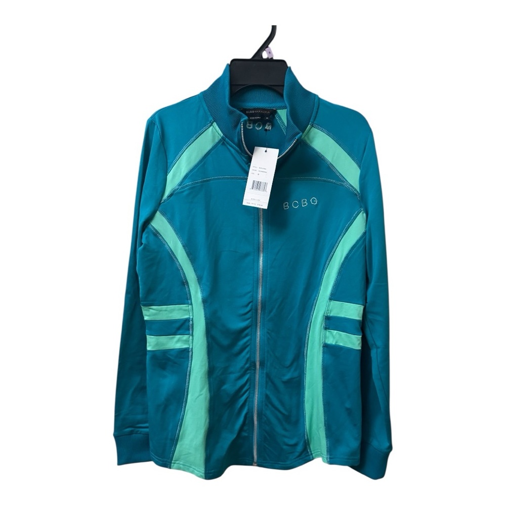 BCBGMaxAzria blue   and green   Ski Jacket